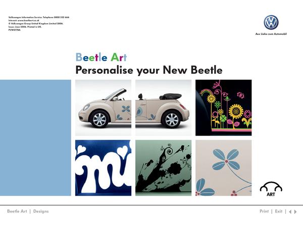 Vw Beetle Art