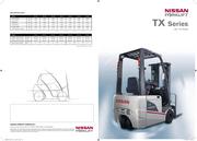 Nissan forklift tx series #7