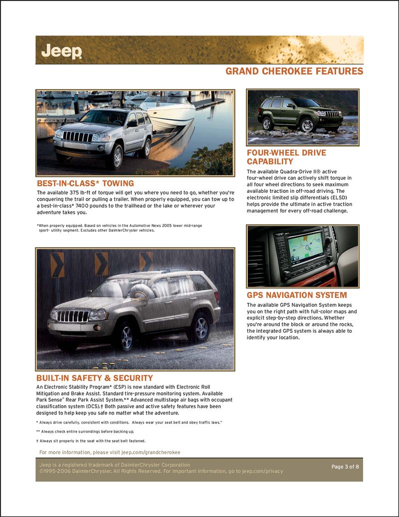2007 jeep grand cherokee navigation trail system