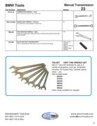 Baum tools bmw catalog #2