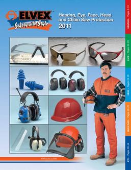 Elvex Hearing Protection on Catalogue  Elvex 2011 Hearing Eye Face Head And Chain Saw Protection