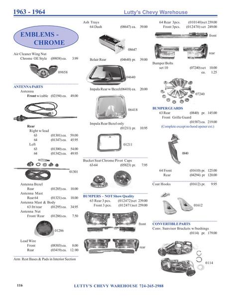 Impala parts by Lutty