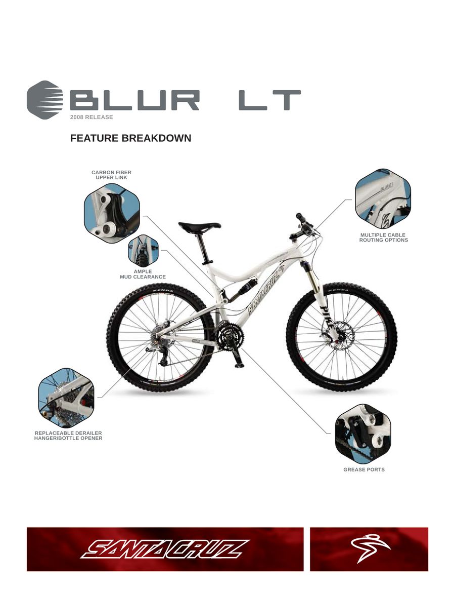 2008 santa cruz blur lt