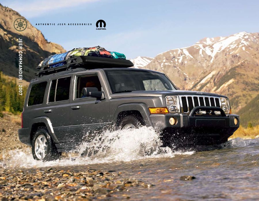 2007 jeep commander accessories