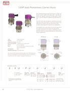 Miniature pneumatic valves