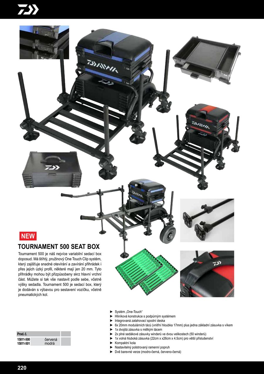 new daiwa 500 seat box