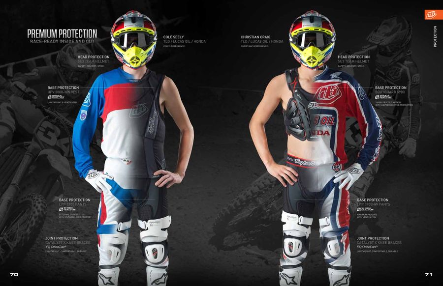 motocross chest protector under jersey