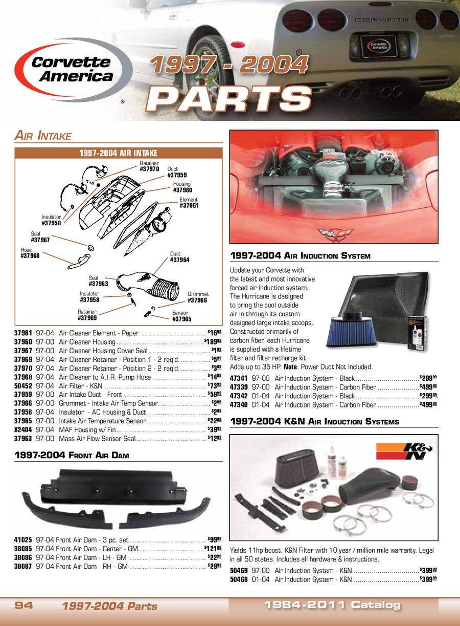 c5 corvette parts catalog