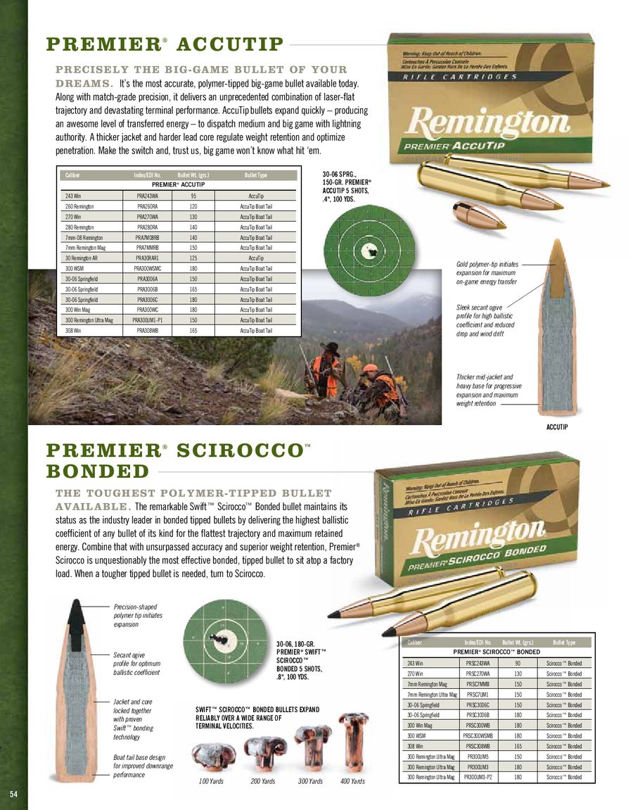 HOT Remingtonaccutipballisticschart