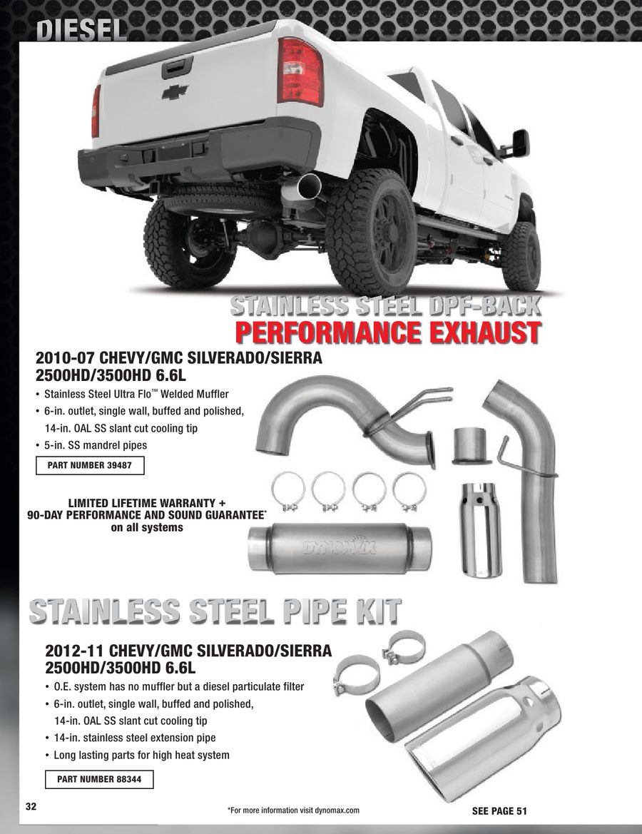 performance truck exhaust