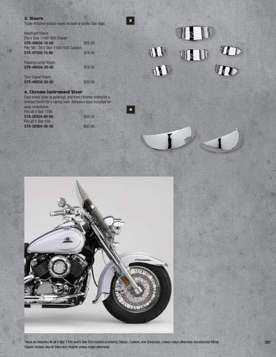 yamaha v star accessories 1100