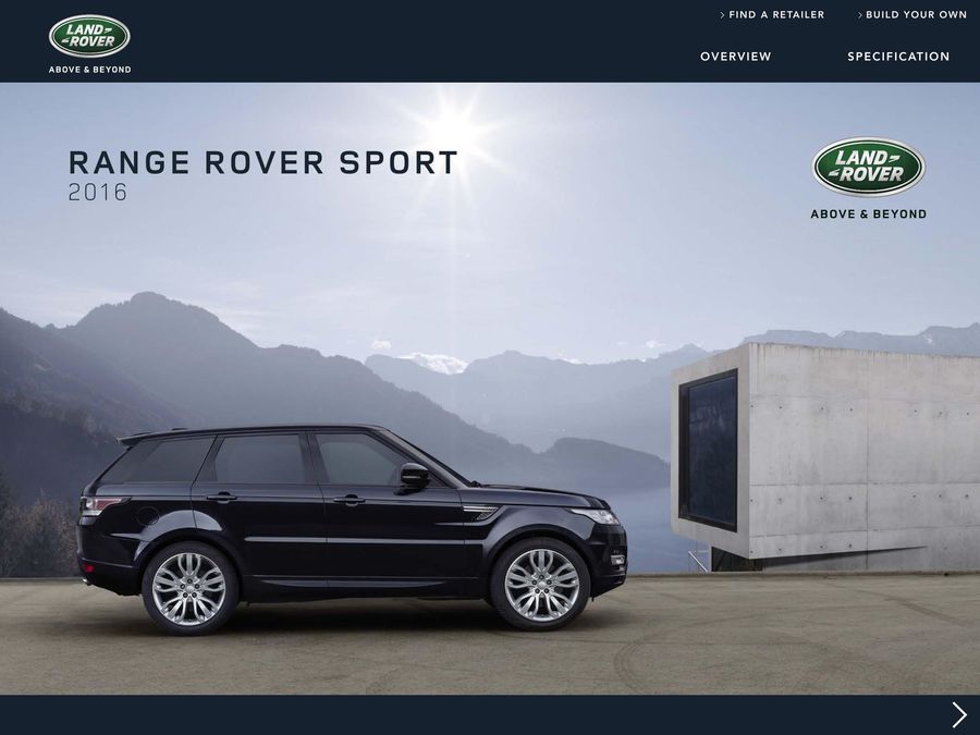 2016 Range Rover Sport By Land Rover Usa