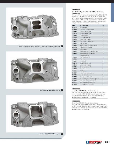 Page 233 of GM Parts Direct of the catalog GM Performance Parts 2006