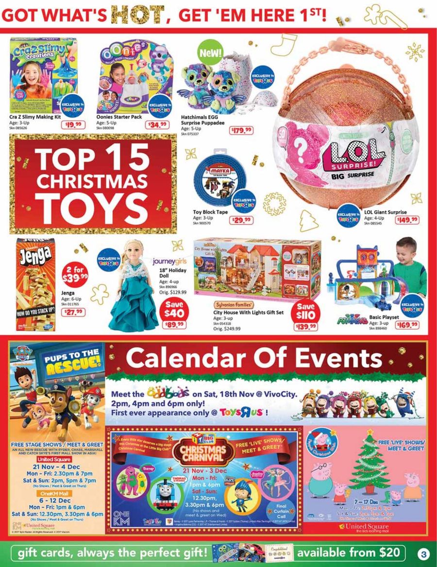 2018 christmas toy catalog