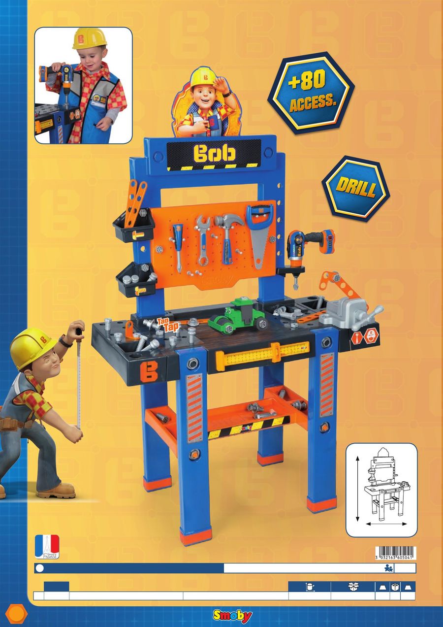 bob the builder drill set