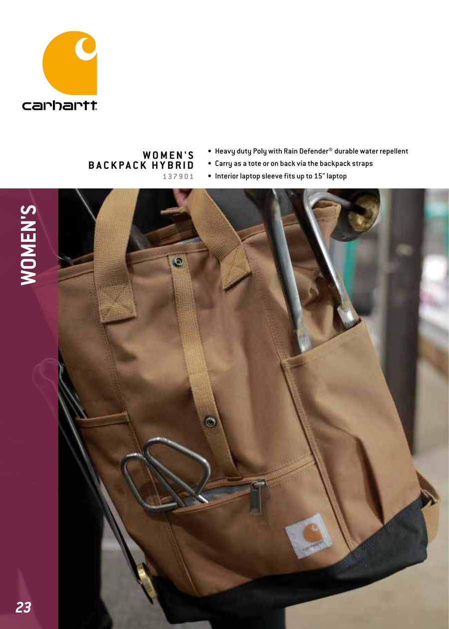 carhartt women's backpack hybrid