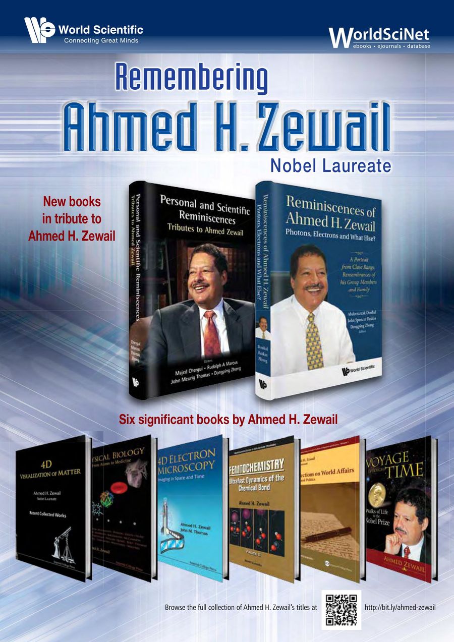 Remembering Ahmed H Zewail Nobel Laureate By World Scientific Publishing Co Pte Ltd