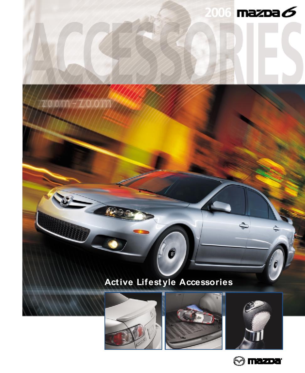 mazda 6 2006 accessories