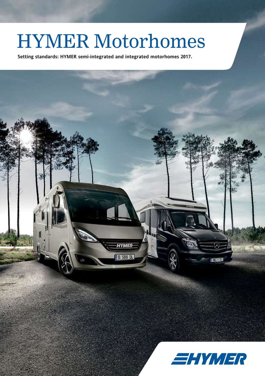 Hymer Motorhomes 17 By Hymer Aktiengesellschaft