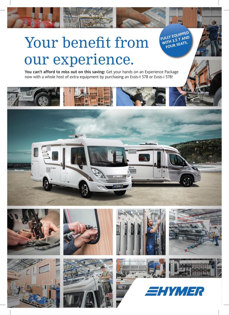 Hymer Experience Package 17 By Hymer Aktiengesellschaft